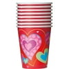 9oz I Heart Valentine Paper Cups, 8ct