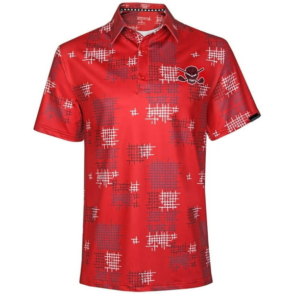 GTX Cool-Stretch Men's Golf Shirt (Red)