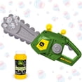thumbnail image 1 of Juguete motorizado de motosierra de burbujas John Deere con solución, 1 of 6