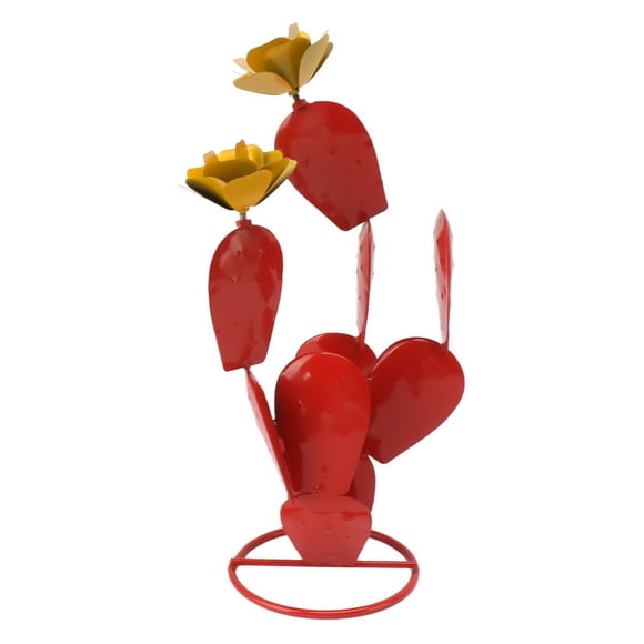 Iron Prickly Pear Cactus Decor,Metal Prickly Pear Cactus Metal Prickly Pear Cactus Prickly Pear Cactus Yard Art Achieve More