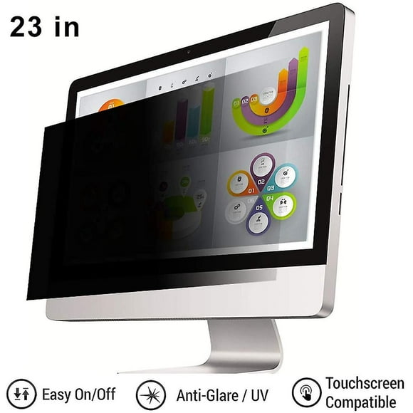 Computer Privacy Screen Filter 22/23 /24 Inches(three Different Sizes) Anti-glare, Anti-scratch, Blocks 96% Uv 16:9 Aspect Ratio