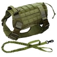 thumbnail image 1 of Chaleco para mascotas jinwen Halter con asa Resistente al agua Perros de servicio Verde M, 1 of 7