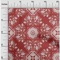 thumbnail image 2 of oneOone Cotton Cambric Red Fabric Asian Block Tile Fabric For Sewing Printed Craft Fabric By The Yard 56 Inch Wide, 2 of 4