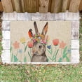 thumbnail image 2 of TIELUTT Easter Bunny Carpet Kitchen Floor 40*60cm Comfort Blanket Carpet Scraps 9x10 Area Rugs for Living Room Area Rug for Bedroom Living Room Blankets Fall, 2 of 8