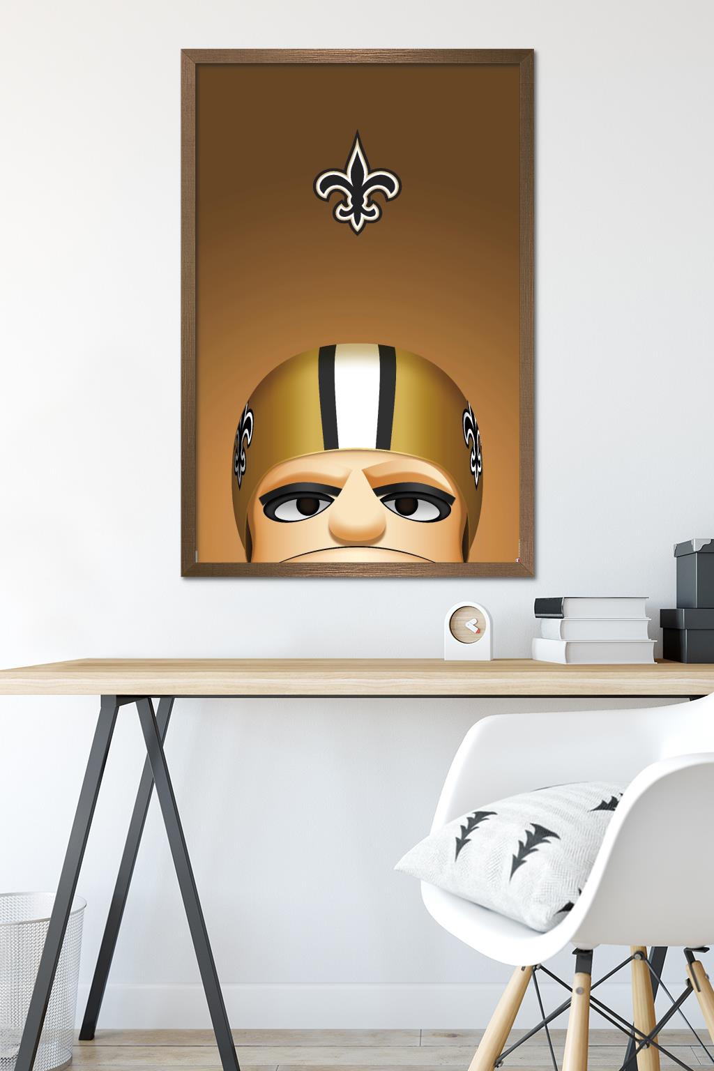 Minimalist Sir Saint New Orleans Saints - S. Preston – S. Preston Art +  Designs