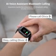 thumbnail image 4 of ALKAI Smart Watch Rugged and Military with 5ATM Waterproof Bluetooth Call(Answer/Dial Calls) AI Assistant, Long-Lasting Battery Life, Multiple Sports Tracking, 2.02'' HD Display, 4 of 6