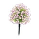 thumbnail image 3 of Flores artificiales Decoración del jardín topiario Vigidor de bricolaje Decedente de decoración de bodas Plantas con estaca para un regalo de paisaje Morado y, 3 of 8