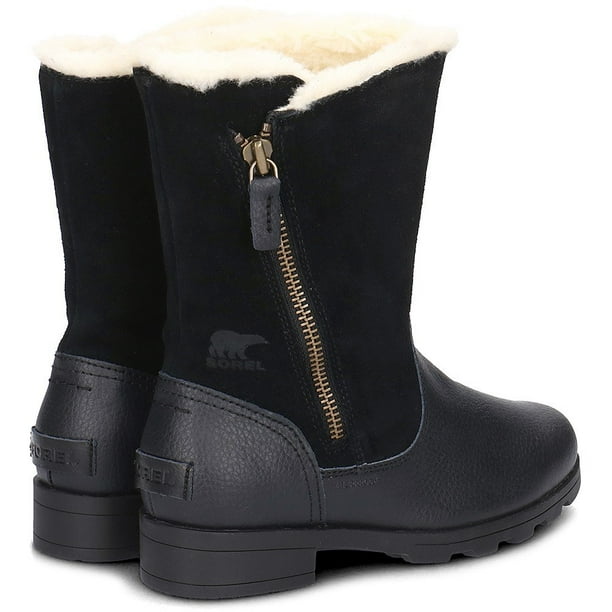 Sorel emelie fold over hot sale black