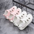 thumbnail image 3 of Ticikt Baby Girl Boy Sandals, Soft Anti- Sole Toddler Sandals Summer Casual Beach Shoes Closed Toe Princess Dress Flats Prewalker First Walker Shoes,Color:White,6-7 Years, 3 of 5