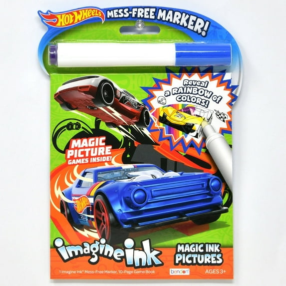6 PACK Hot Wheels Imagine Ink