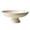 Beige, variant on Studyset Concrete Pedestal Decorative Bowl, Large Centerpiece Tray for Fruit, Keys, Shallow Cement Catch-All Accent Ideal for Coffee Table or Home Display 11"D x 4"H
