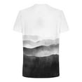 thumbnail image 4 of WRKEKC Men's T-Shirts Casual Short Sleeve Print Round Neck Comfortable Breathable Top Round Neck Casual Shirt Lightweight Summer Wear, 4 of 5