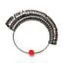 Metal Finger Gauge Set Ring Sizer Wide Band Graduated 1-15 Measuring Finger Size