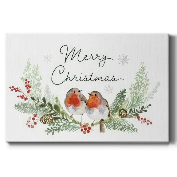 Winter Visitor Collection A- Gallery Wrapped Canvas