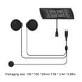 thumbnail image 4 of Radio FM Manos libres Casco Auriculares Reducción de ruido Casco Auriculares para motocicleta, 4 of 8
