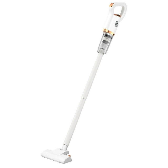 Cordless Vacuum Cleaner 2 in 1 Quiet Rechargeable Handheld Powerful Upright Stick Vacuum Cleaner with Floor Brush for Home