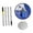 Blue, variant on Almencla Drywall Pole Sander 9 inch Radial with Extension Pole with Light Wall Sander Red