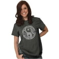thumbnail image 3 of Koi Fish Ying Yang Balance Symbolic Men's Graphic T Shirt Tees Brisco Brands X, 3 of 6