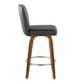 thumbnail image 6 of LumiSource Henry 26" Fixed-Height Counter Stool - Set of 2, 6 of 7