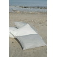 thumbnail image 5 of Seaside Smooth White Indoor Outdoor Pillow 24x24 24x24, 5 of 5