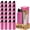 Pink, variant on MakerFlo 32oz Pink Powder Coated Water Bottle Case of 25, Stainless Steel Vacuum Insulated Sports Bottle with 2-in-1 Straw & Chug Lid, Customizable Blank Bottle, Ideal for Laser Engraving