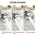 thumbnail image 3 of Kitchen extender spray nozzle sink sprayer oxygenating nozzle head replacement for washbasin head change - unlimited angle - movable kitchen sink extender - for face washing, shampooing use, 3 of 9