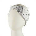 thumbnail image 4 of Claire's Teen Girls White Bandana Print and Solid Twisted Fashion Headbands, 2-Pack, 4 of 6