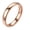 rose gold, variant on 4MM Silver Gold Plated Titanium Steel Men Women Wedding Ring Band Size 3-13-gold-7