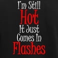 thumbnail image 3 of CafePress - Age Hot Flashes D Pajamas - Women's Short Sleeve Print T-Shirt and Pants Dark Cotton Pajama Set, 3 of 7