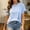 Blue, variant on yillto Women Short Sleeve Tops Fashion Loose Blouses Fall Trendy Dressy Casual Shirts for Womens S-5XL
