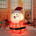 thumbnail image 3 of Lámpara de Nieve Xihbxyly con Forma de Papá Noel y 40 Cuentas Led, 3 of 4