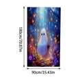 thumbnail image 3 of Under 5! Halloween Shower Curtain Ghost Polyester Lightweight & Quick Dry for Bathroom Shower Stall RV Home Halloween Bathroom Decor by MPOISVA, 3 of 7