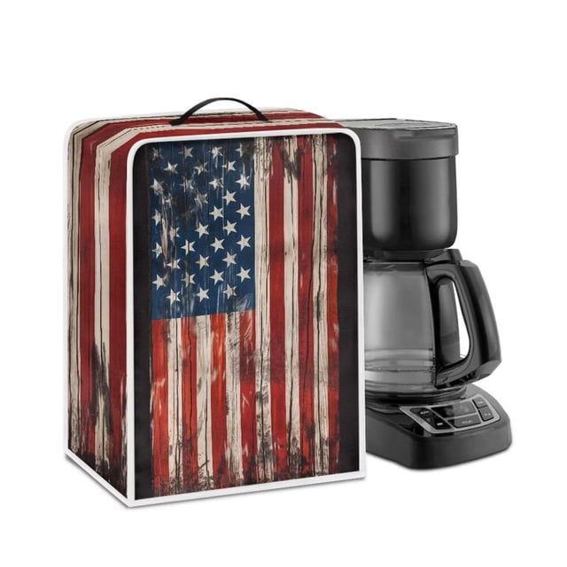 Kathyboom - Fundas para cafetera con asa superior, fundas portátiles, antipolvo, batidora, protector