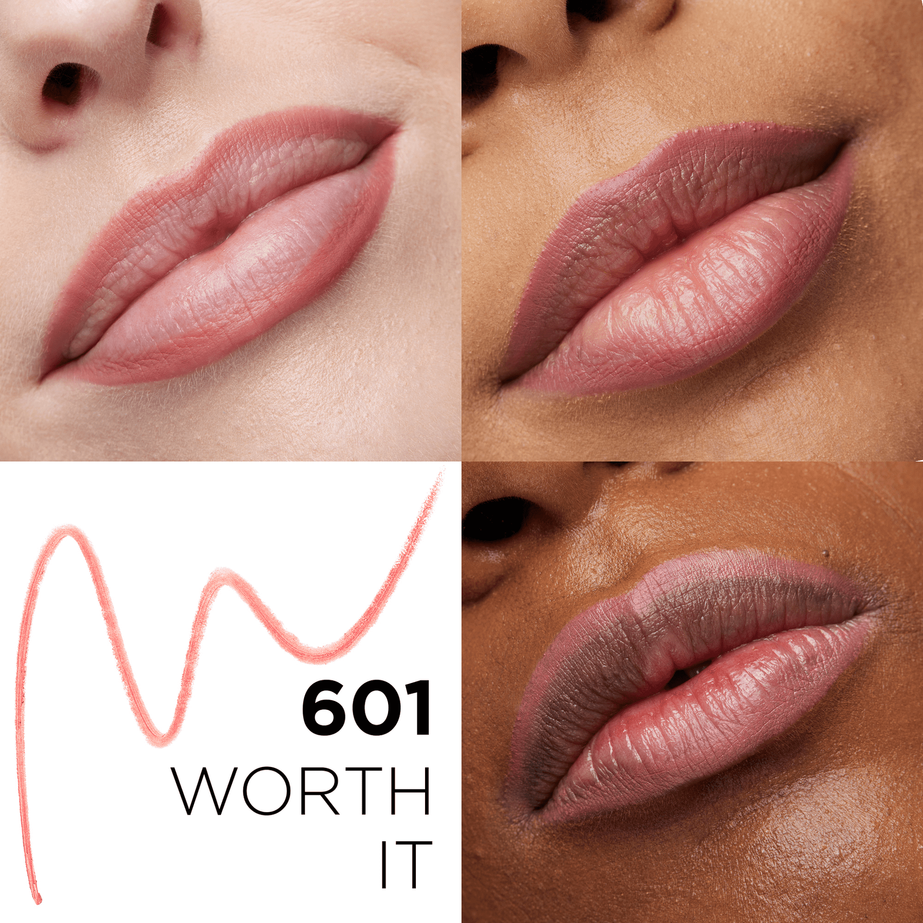 L'Oreal Paris Colour Riche Lipstick and Liner Set, 601 Worth It
