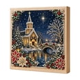 thumbnail image 2 of syligr Snowy Night Christmas Diamond Art for Adults, Vintage Christmas Pearl Art Kits, DIY Pearl Diamond Kit, Winter Bead Crafts Ornament, Xmas Party Decorations for Mantel, Unique Gift/Favors, 2 of 6