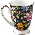 thumbnail image 1 of Bone China Coffee Tea, 300ml Bone China Tea, Floral Bone China Coffee, Portable Floral Tea Mugs, Durable Ceramic Floral Coffee Tea Mugs, Multi-Purpose Floral Coffee Mugs for Coffee Tea Cups Tea Mugs, 1 of 7