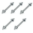 thumbnail image 2 of 60Pcs Steel Mixed Nose Lip Eyebrow Tongue Belly Bar Ring Body Piercing Jewe WA, 2 of 11