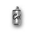 thumbnail image 1 of Sterling Silver 18" Unisex 1.5mm Box Chain 3D Can Of Cola Pendant Necklace, 1 of 2