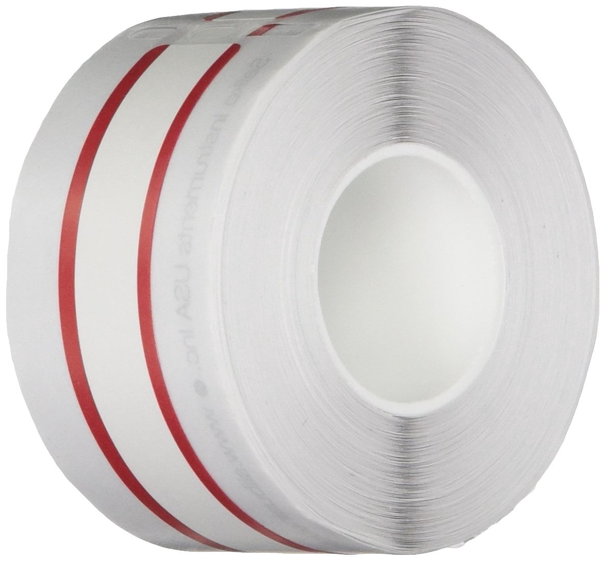 LabelValue Red Stripe File Labels For Seiko Printers - 2 Rolls, 9/16" X 3-7/16"