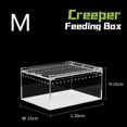 thumbnail image 1 of Tarantula Enclosure, Plastic Terrarium, Reptile breeding box, Dubia Roach Container for Bearded Dragon Lizard Spider Gecko, 1 of 8