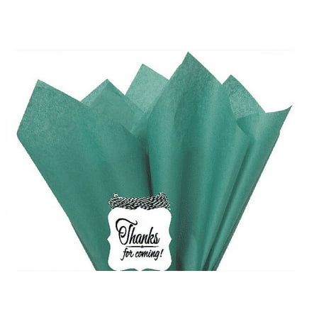 48Sheets 20" x 30"Large Gift Wrap & Large Flower Decoration Crafting Color Tissues Paper with Decorative Thanks Gift Tags