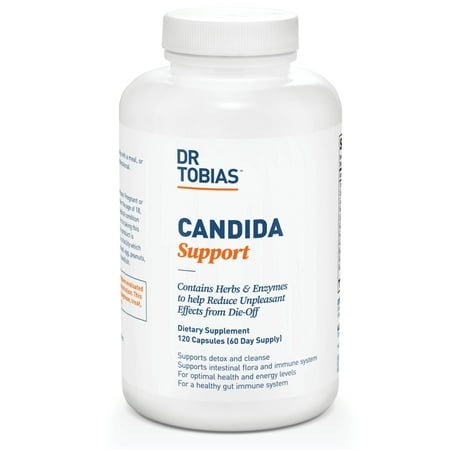 Dr Tobias Candida Support Capsules, 120 Ct