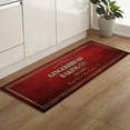 thumbnail image 5 of Kitchen Rugs and Mats Set of 2 Christmas Gingerbread Baking on Vintage Red Wood Plank Kitchen Sink Mat,Non-Slip Area Runner Rug,Washable Floor Mat for Home Dining Room Office 18"x30"+18"x48", 5 of 6