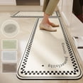 thumbnail image 2 of Alfombrilla antideslizante superabsorbente para cocina, alfombra larga de diatomita para sala de estar, alfombrillas para puerta de entrada, almohadilla, decoración del hogar Fivean unisex, 2 of 2