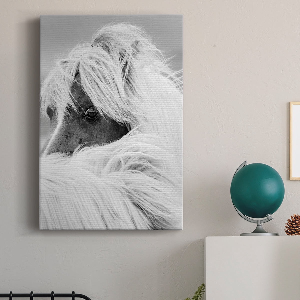 Island Pony II Premium Gallery Wrapped Canvas - Ready to Hang