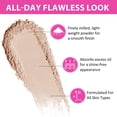 thumbnail image 4 of Loose Setting Powder Lightweight Matte Finish Rice Powder Makeup for Oil Control & Long Lasting Flawless Finish 24g, Natural Color, 4 of 12