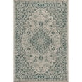 thumbnail image 4 of JONATHAN Y SANTA MONICA 8 x 10 Area Rug, Rozetta Boho Medallion Textured Weave - Gray/Teal, SMB102C-8, 4 of 9