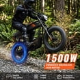thumbnail image 3 of Riding'times GT33 Ebike for Adults,34MPH,50-80 Miles,1500W Motor,48V 27AH Removable Battery,20" Fat Tires,Dual Hydraulic Brakes,Full Suspension, 3 of 9
