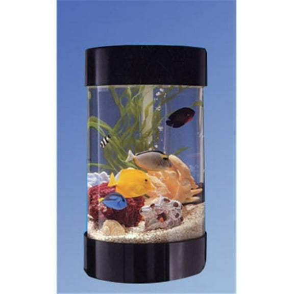 Midwest Tropical AR-600 21" High Aquascape 8 Gallon Round Aquarium