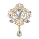 thumbnail image 3 of Broches de diamantes de imitación para boda, broche de cristal para mujer, broche decorativo para falda, cárdigan, camisa, decoración de vestido, 3 of 10